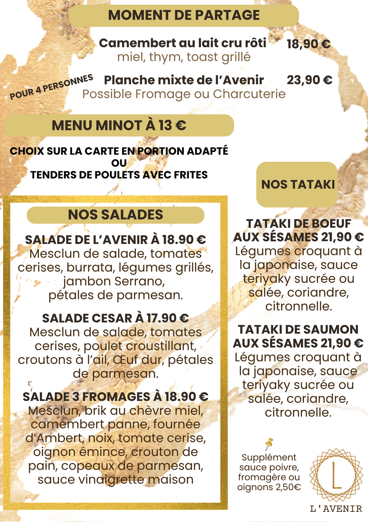 CarteEntree